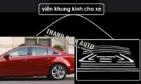 Nẹp chân kính + viền cong kính xe Kia K3 hatchback