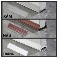 Nẹp chèn chân cửa thế hệ mới chặn gió khe cửa chống côn trùng.Thanh chắn cửa chống ồn, chống thoát hơi gió điều hòa GD649-RonU - xám