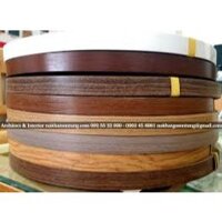 Nẹp chỉ dán cạnh PVC, dán gỗ công nghiệp bản 21x1, 44x1