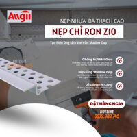 Nẹp Chỉ Ron Z-10 Z-10 Màu Trắng | Nẹp Trang Trí Thạch Cao Tạo Hiệu Ứng ShadowGap | Nhựa Nguyên Sinh
