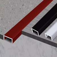 Nẹp chữ U hợp kim nhôm trang trí sàn gỗ YF1021