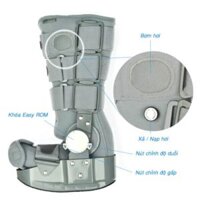 Nẹp cổ chân nâng hơi cao cấp