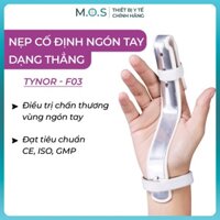 Nẹp cố định ngón tay dạng thẳng Tynor F03 bảo vệ ngón tay bị gãy xương hoặc phục hồi sau phẫu thuật