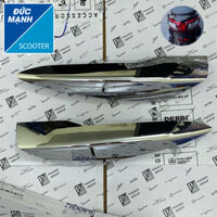 Nẹp cốp sau Piaggio liberty ABS mạ crom bóng cao cấp