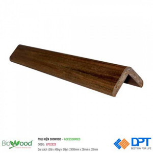 Nẹp góc 28x28mm Biowood EP02828