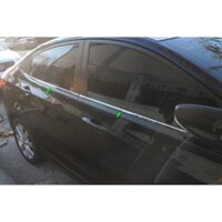 Nẹp inox chân kính Hyundai Accent 2018-2020