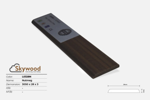 Nẹp kết thúc tấm ốp tường trong nhà L0328N