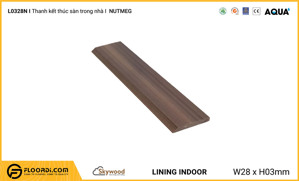 Nẹp kết thúc tấm ốp tường trong nhà L0328N