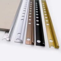 Nẹp nhôm bo góc tròn, nẹp gạch 8mm, Nẹp ốp gạch, nẹp bo góc tròn bằng nhôm ,Nẹp bo tròn YC10