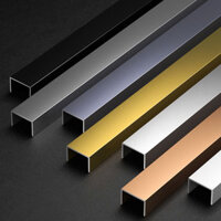 Nẹp nhôm chữ U trang trí nội thất nhiều màu YOM674