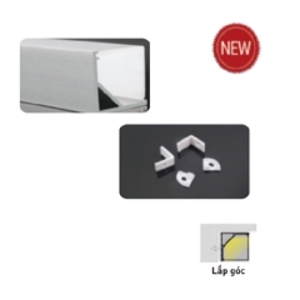 Nẹp nhôm dùng cho LED dây trong nhà Nanoco NST-AB1013