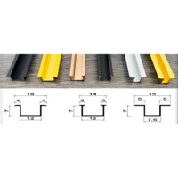 Nẹp nhôm U12 TAI, nẹp chữ U, nẹp trang trí, nẹp vách, nẹp trần, nẹp gỗ, nẹp chạy chỉ MDF, thanh 2m5