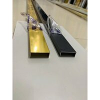 Nẹp Nhôm U30, Nẹp Chạy Chỉ Tường, Hàng Dày 1li, Dài 2m7