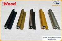 Nẹp Nhôm V Góc Bo Tròn 8mm Tấm Ốp Than Tre iWood NNVGT8