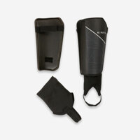 Nẹp ống đồng đá bóng essential 140 cho trẻ em đen Decathlon KIPSTA mã 8734602