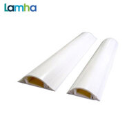 Nẹp sàn bán nguyệt PVC A1 Lihhan MH 001 (55x18, 1 mét)