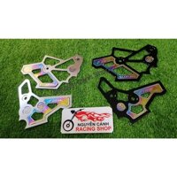 Nẹp sườn satria Raider 150 nhôm kết hợp titan