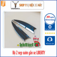 Nẹp sườn xe LIBERTY [1 CẶP] Ốp cạnh sườn xe máy Liberty - M384 - [Tặng cáp sạc 3in1]