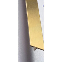Nẹp T Inox 304 Vàng Xước, nẹp chữ T bào chấn vuông cạnh, dày 0.8li, thanh dài 2m44, dễ thi công