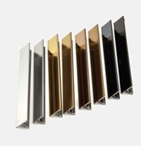 Nẹp trang trí chữ T Inox 304 nhiều màu sắc kích thước ST015