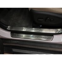 Nẹp viền bậc cửa trong ngoài Tucson 2016-2020 inox