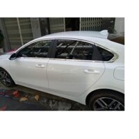 Nẹp viền chân kính, cong kính xe Kia K3 2021- 2022 Hàng Inox cao cấp - Mua cả bộ