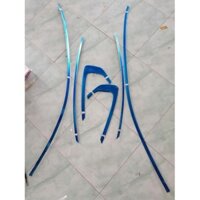 Nẹp viền chân kính, Viền cong kính  xe Kia K3 2021 - 2022 Inox Cao Cấp - Trung Đức Brands