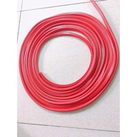 Nẹp viền chữ U cao su lõi thép trang trí và chống xước nẹp viền cánh cửa ô tô cuộn 5 mét - Màu Đỏ