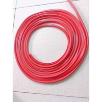 Nẹp viền chữ U cao su lõi thép trang trí và chống xước nẹp viền cánh cửa ô tô cuộn 5 mét - Màu Đỏ