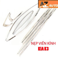 Nẹp viền cong, chân kính KIA K3 2022-2024