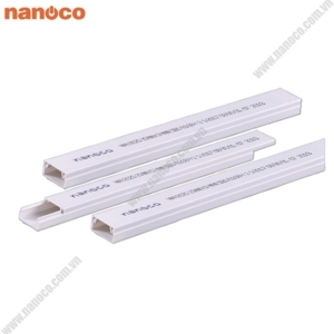 Nẹp vuông luồn dây điện Nanoco NNV20100