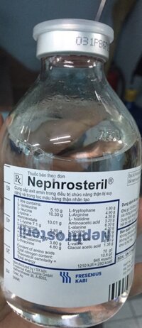 NEPHROSTERIL 250ML Chai ( đạm thận)