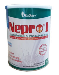 Nepro 1 900 gr : Dinh dưỡng y tế giảm Protein, dùng cho người bệnh thận chưa chạy lọc máu ngoài