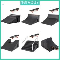 Nerv Mini Ngón Tay Ván Trượt Đường Sắt Công Viên Trượt Công Viên Ramp Cầu Thang Bộ Dụng Cụ Để Bàn Đồ Chơi Mini Tiện Ích Ngón Tay Đi Xe Đồ Chơi Thanh Thiếu Niên Đảng Ủng Hộ