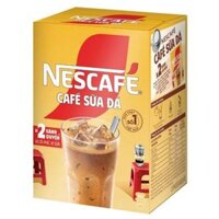 Nescafe Cà Phê Sữa Đá Hộp (10gói x 24g)