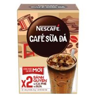 Nescafe Café sữa đá hộp 240g ( 10 gói x 24g )