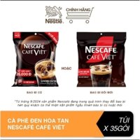 Nescafé Cafe Việt cà phê đen hòa tan bịch 35 gói*16g /Hộp 15 gói*16g(Bao bì mới)