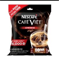 NESCAFÉ hòa tan - Cà phê Việt Đen đá (35gói x 16g)