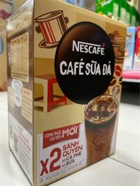 Nescafe sữa đá 3 in 1 200g (nâu) – Hộp