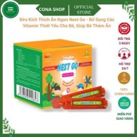 NEST GO - Siro Dinh Dưỡng Từ Yến Sào Kích Thích Trẻ Ăn Ngon & Bổ Sung Các Vitamin Thiết Yếu, cona shop