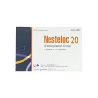 NESTELOX 20_USP_Esomeprazol 20mg_Hộp/30V/16_điều trị loét dạ dày, tá tràng
