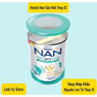 Nestlé NAN Sữa Mát Thuỵ Sĩ OPTIPRO PLUS Số 1 (800g) nhập khẩu Thụy Sĩ với 5HMO - HSD 2026