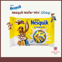 [Nestle] Nesquik Wafer Mini 306g (17g × 18P / 1.620 kcal) l Sôcôla Ngọt