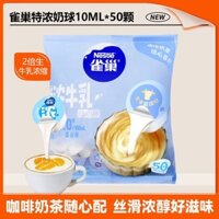 Nestle Special Milk Milk Balls 10ml * 50 Viên cà phê Chính Gốc Viên kem đặc biệt Túi sữa