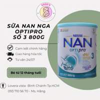 [NESTLE] Sữa Nan Nga Optipro Nestle Số 3 - 800g