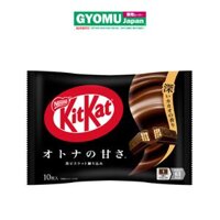 NESTLE_Bánh xốp KitKat đậm vị socola đen mini 130g