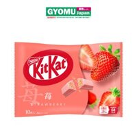 NESTLE_Bánh xốp KitKat vị dâu 136g