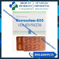 Neurocetam 800 (Hộp 10 vỉ x 10 viên) – Thuốc điều trị đau nửa đầu