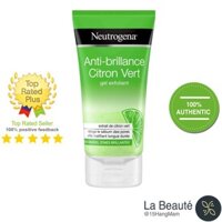 Neutrogena Anti-Brillance Citron Vert Gel Exfoliant 150ml - Sữa Rửa Mặt Tẩy Da Chết
