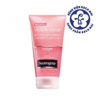 Neutrogena Visibly Clear Gel Nettoyant Exfoliant Pamplemousse Rose